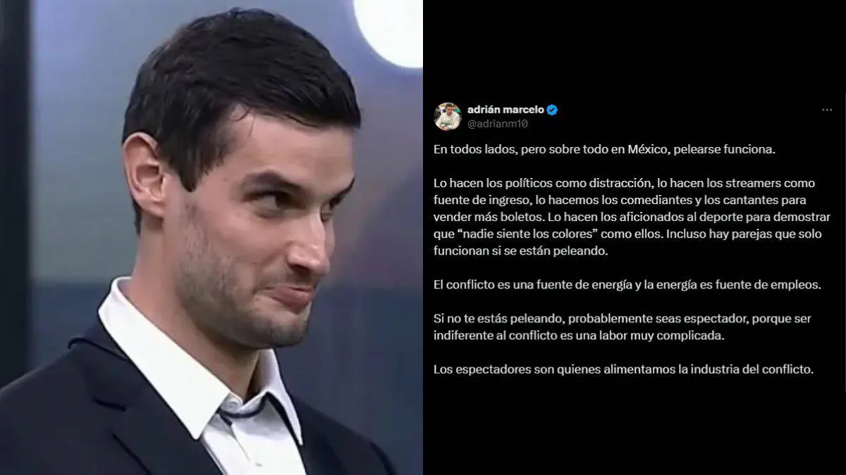 Adrián Marcelo desata polémica