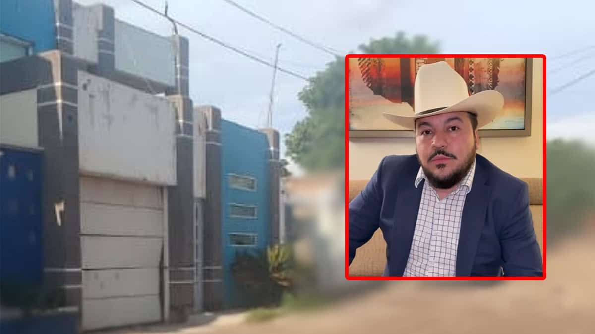 Balean casa de la mamá de Arley Pérez en Culiacán; él sale a dar explicaciones