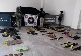 En Sonora, la Mesa Estatal de Seguridad logra decomisar más de 240 kilos de droga y arsenal
