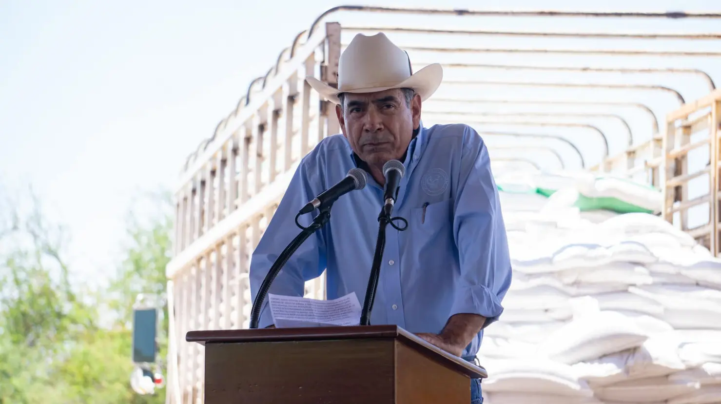 Juan Ochoa Valenzuela, presidente Unión Ganadera Regional de Sonora