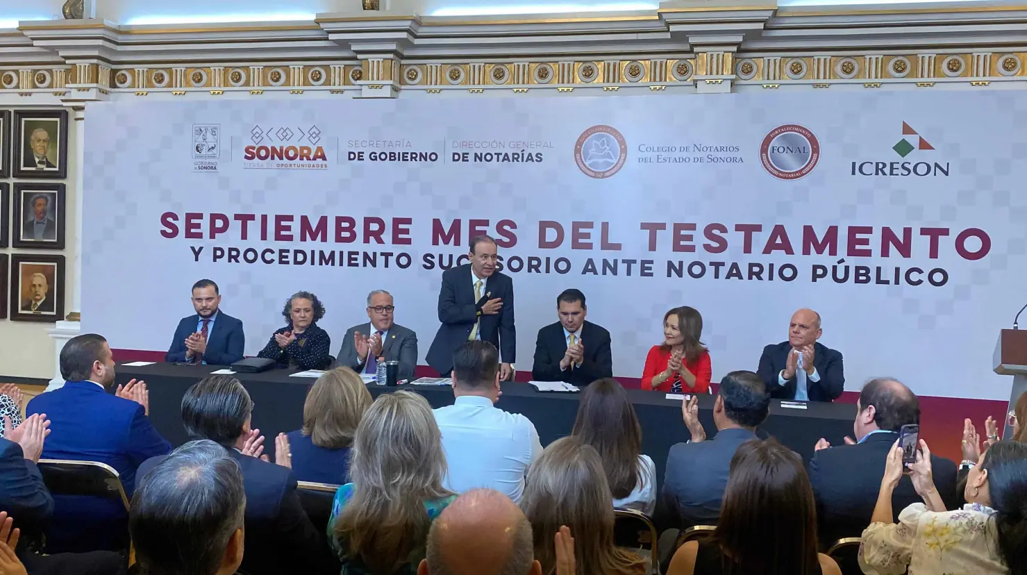 El gobernador resaltó que generar un testamento no debe ser visto como un trámite burocrático, y que es responsabilidad familiar dejar testamento debido a que cuando existe este documento hay menos conflictos y una disminución de carga en los juzgados