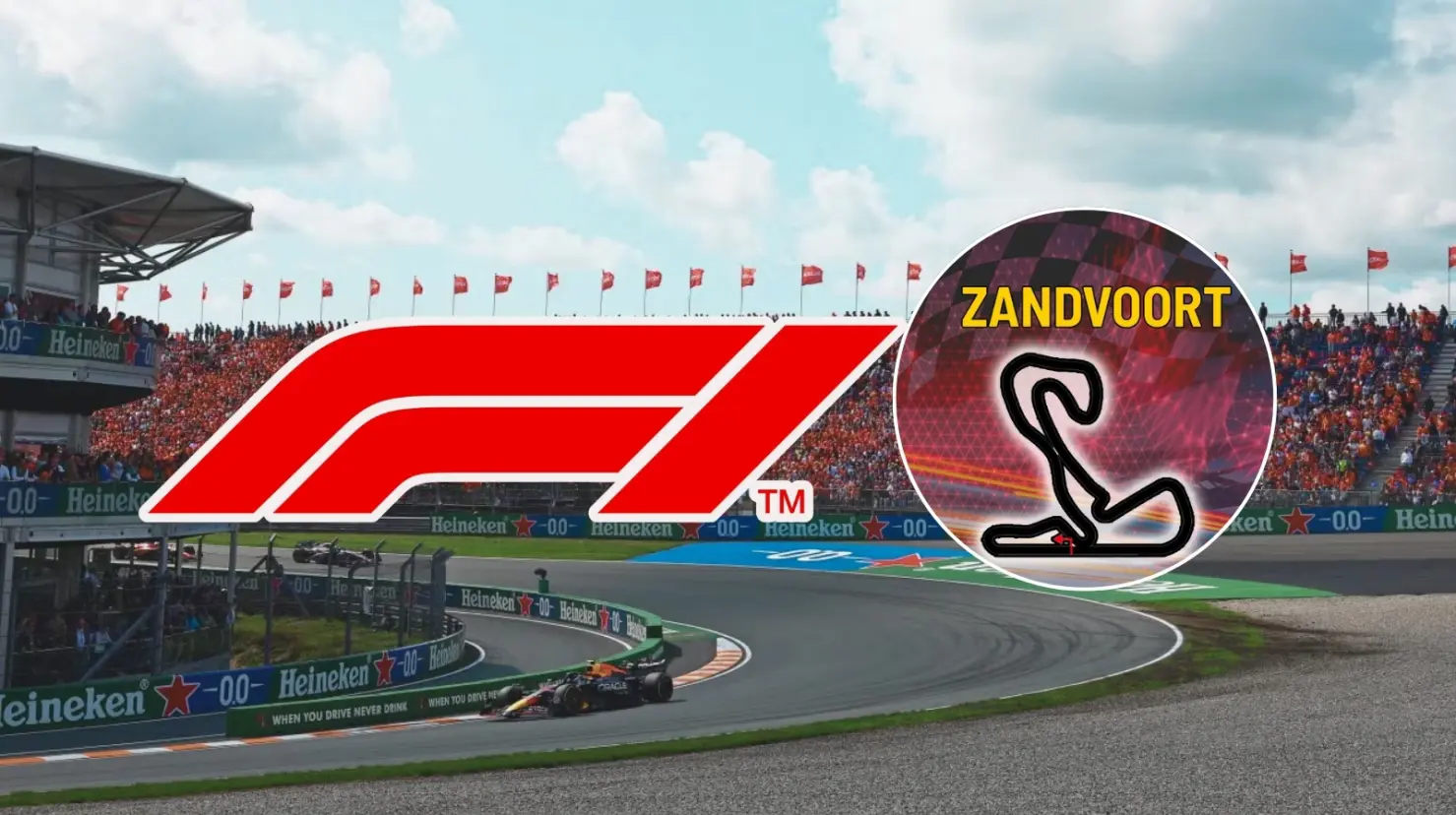 El escenario será el circuito de Zandvoort, pista se distingue por su ubicación entre dunas y su diseño tipo "montaña rusa"