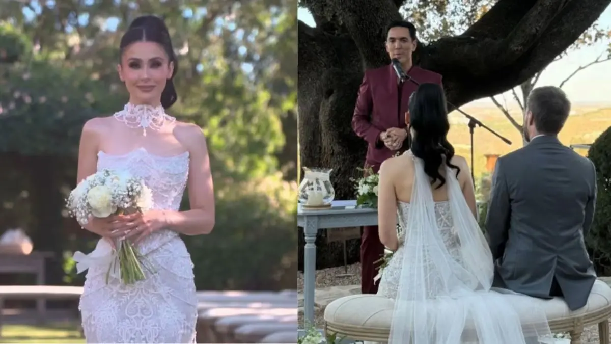 Lupita Villalobos, influencer mexicana, se casa en España en una boda de ensueño
