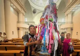 Llega a Los Cabos el Peregrino de la Virgen de Guadalupe tras recorrer 4 mil km en bicicleta