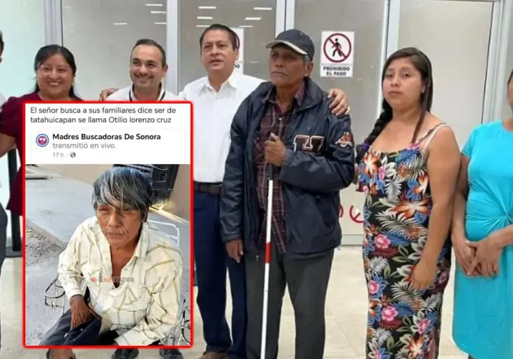 Tras 15 años desaparecido, localizan a adulto mayor en Sonora