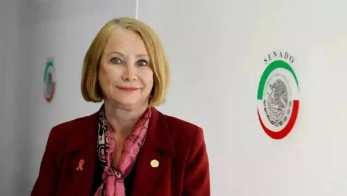 Así rindió protesta Laura Itzel Castillo como nueva presidenta. Foto: Senado