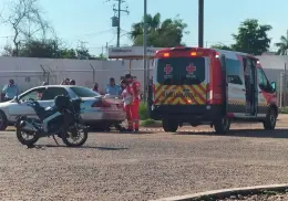 Accidente deja un lesionado en la colonia Aves del Castillo