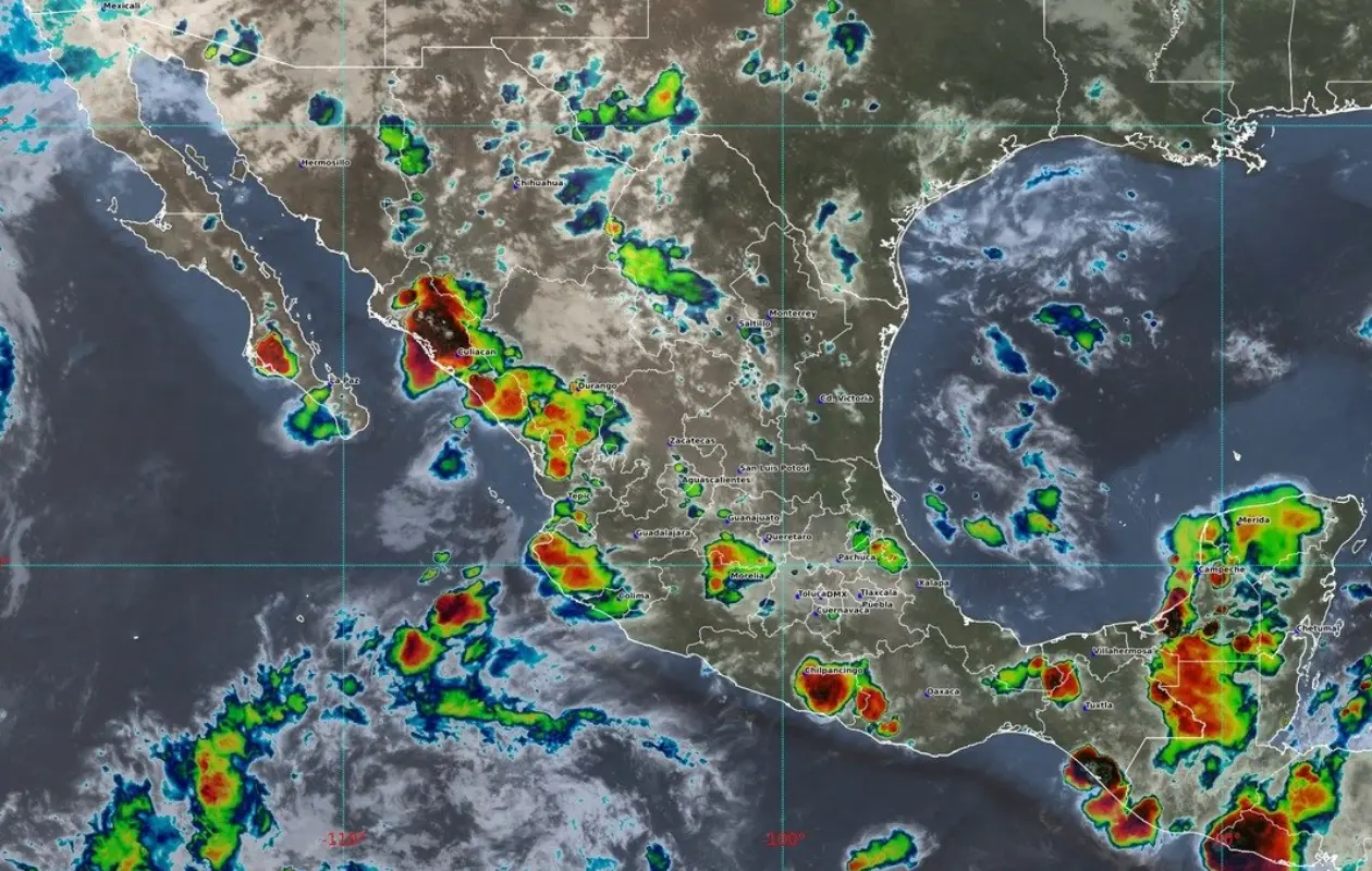 Desde la noche de este viernes y hasta el lunes se podrían presentar lluvias en gran parte del país.