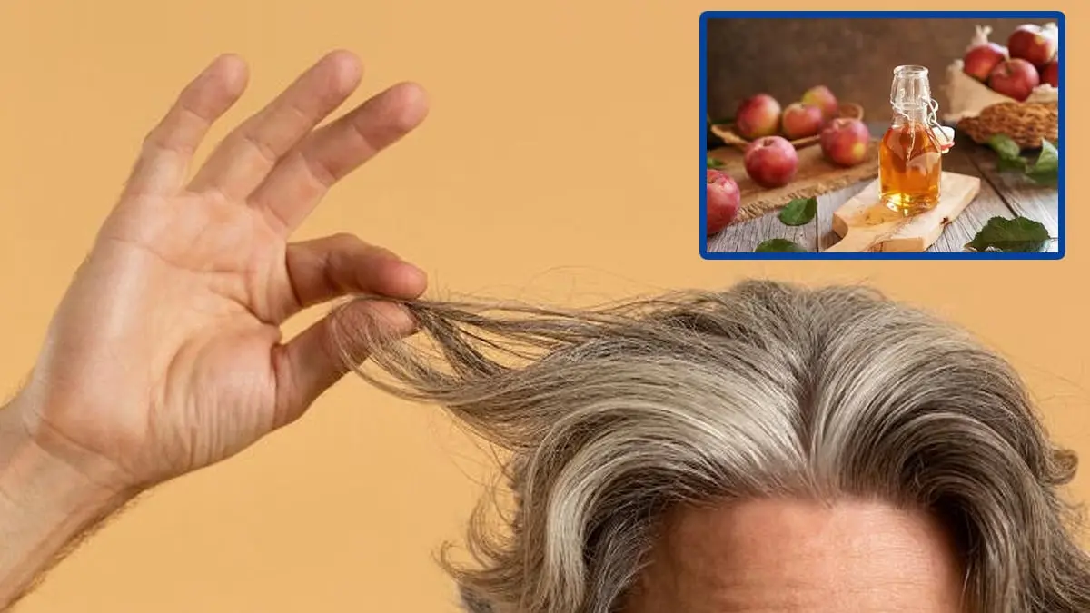 ¿Realmente funciona el vinagre de manzana para tratar las canas? Aquí te lo contamos
