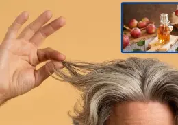 ¿Realmente funciona el vinagre de manzana para tratar las canas? Aquí te lo contamos