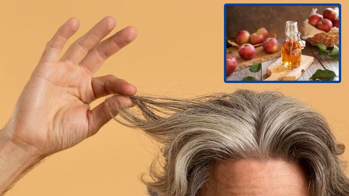 ¿Realmente funciona el vinagre de manzana para tratar las canas? Aquí te lo contamos