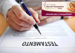 Septiembre Mes del Testamento: así puedes obtener un 50% de descuento al hacerlo