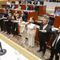 Jueces y magistrados toman protesta ante Congreso del Estado