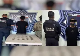 Capturan a dos con droga en Ciudad Obregón; uno es menor de edad