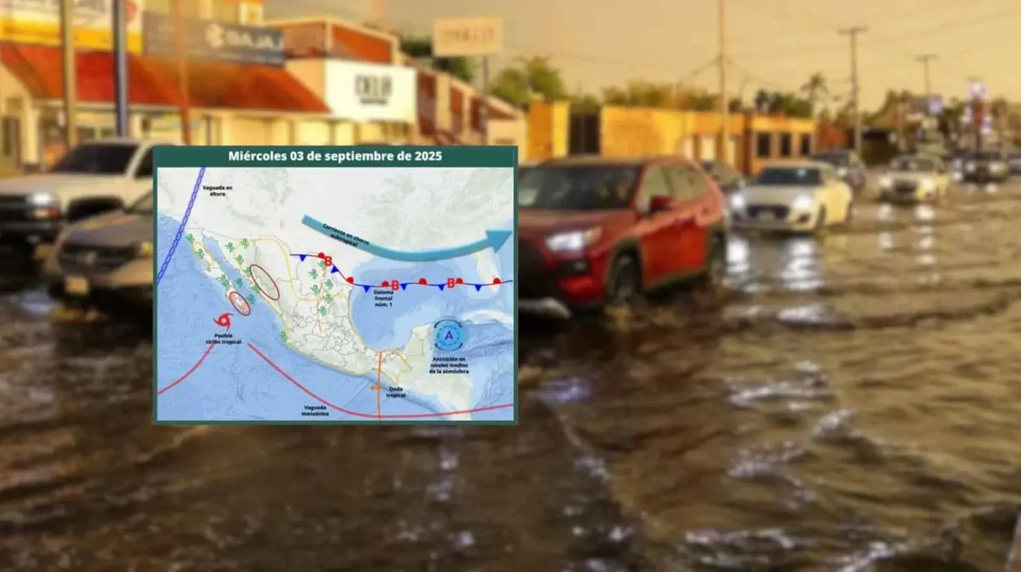 Clima en Hermosillo hoy 3 de septiembre; se esperan fuertes lluvias en la ciudad