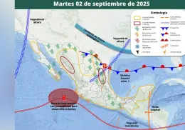 Clima en Sonora hoy 2 de septiembre: Se esperan temperaturas por arriba de los 45°C