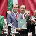 Rosa Icela Rodríguez entrega el Informe de Claudia Sheinbaum a la Cámara de Diputados