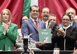 Rosa Icela Rodríguez entrega el Informe de Claudia Sheinbaum a la Cámara de Diputados