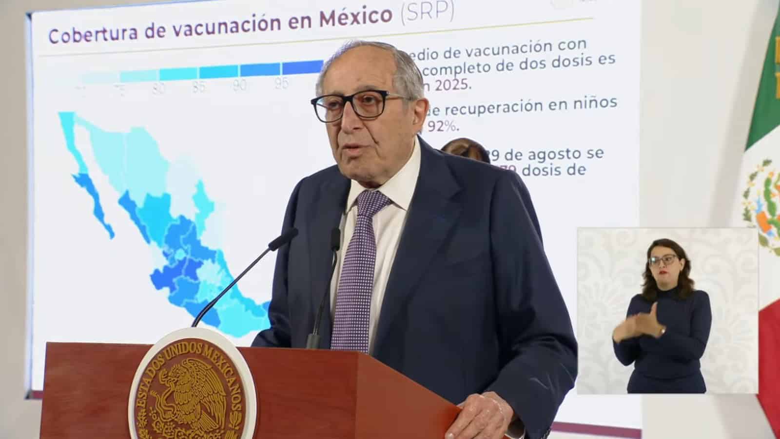 Semana Nacional de Salud Pública 2025: Llaman a los mexicanos a vacunarse contra el sarampión