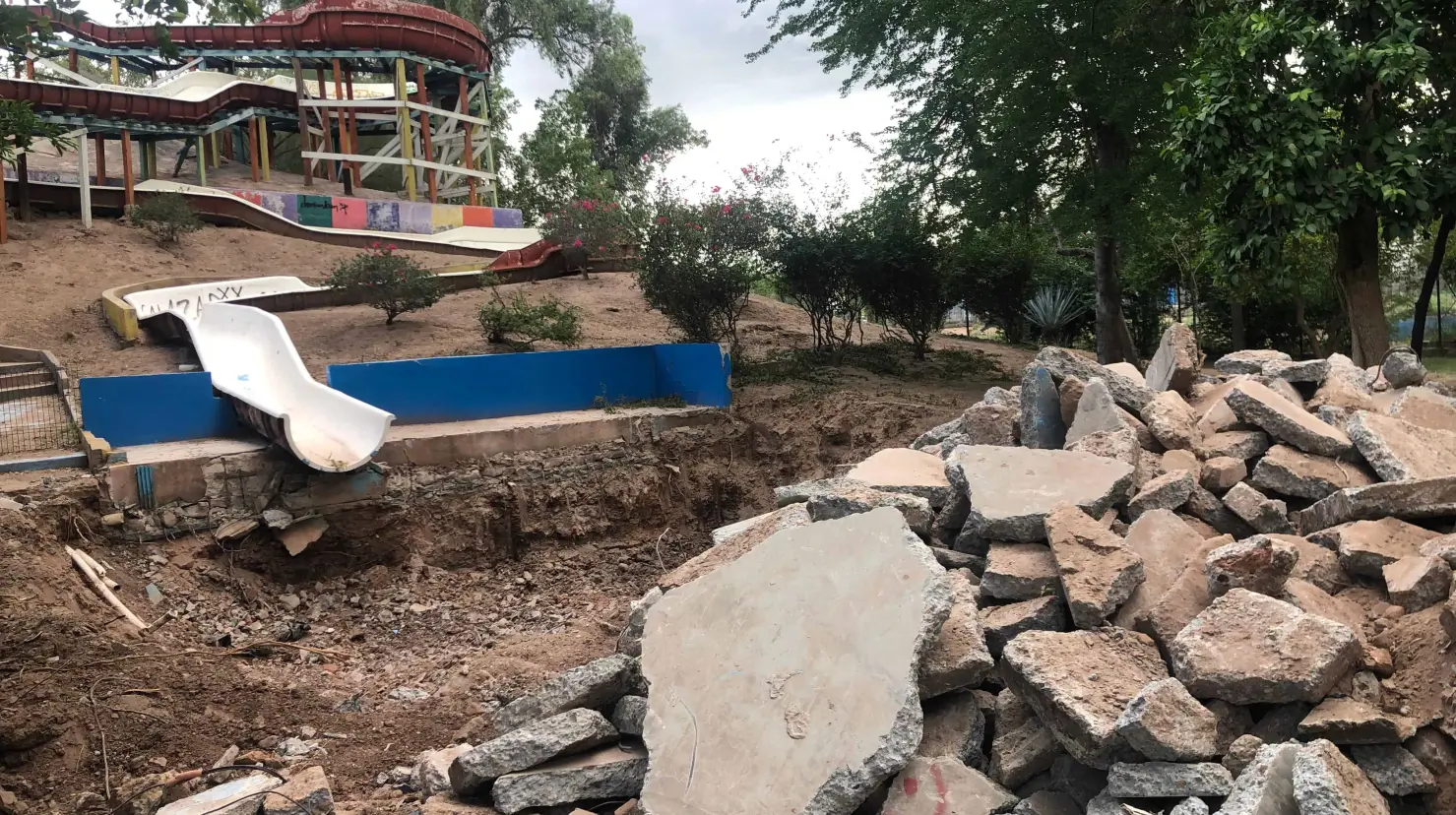 La alberca será ampliada