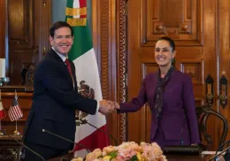 Marco Rubio llega a Palacio Nacional para reunirse con Sheinbaum: ¿Cuál será su agenda en México?