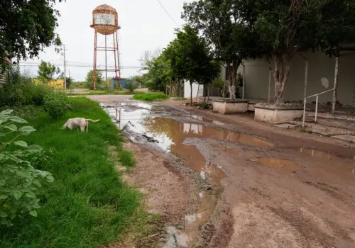 Vecinos piden que se atienda calle Felipe Ángeles ante posibles lluvias