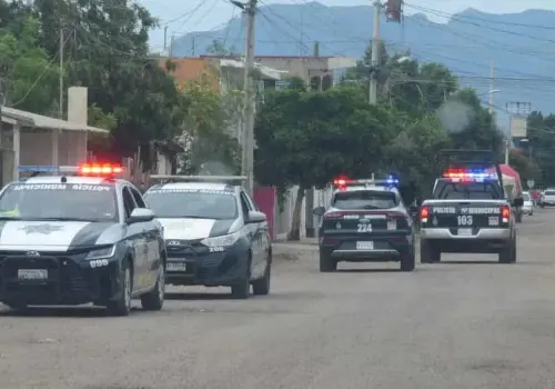 Movilizan a autoridades por reporte de balacera en la colonia Cajeme
