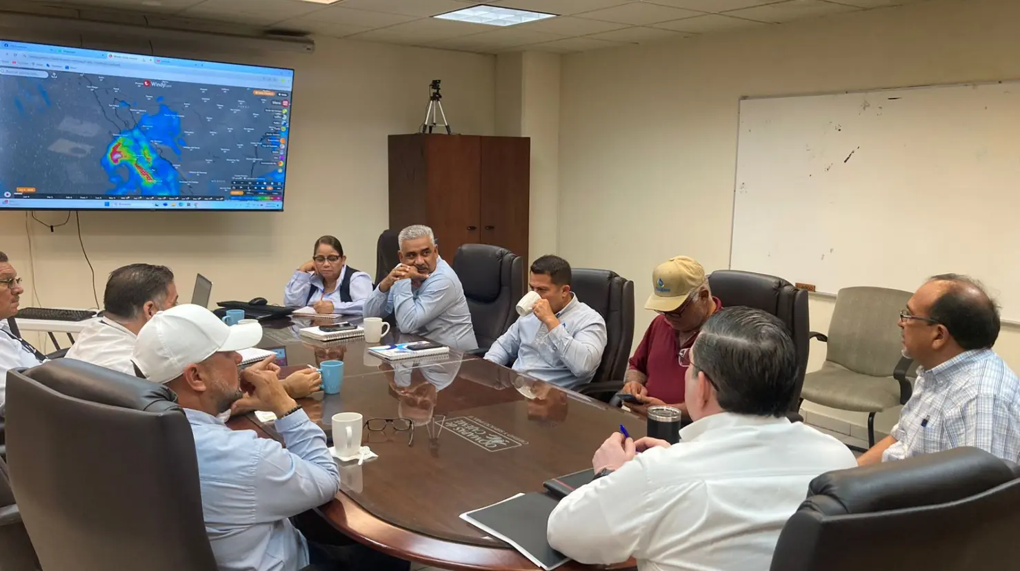 Ante pronósticos por tormenta tropical Lorena, Oomapas de Cajeme toma acciones preventivas