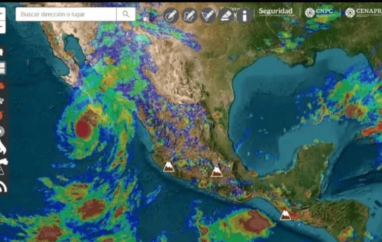 Sur de Sonora en alerta verde por huracán Lorena