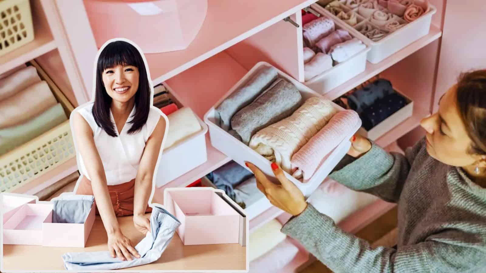 El método KonMari de Marie Kondo: Cómo ordenar tu armario en un fin de semana