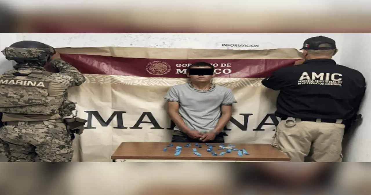 En Empalme, capturan a sujeto y le decomisan miles de dosis de drogas