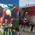 Gobierno de Tlaxcala usa IA para murales patrios y recibe fuertes críticas en redes sociales