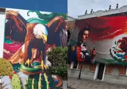 Gobierno de Tlaxcala usa IA para murales patrios y recibe fuertes críticas en redes sociales