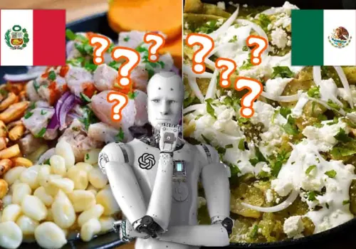 VIDEO | Tiktoker pide a ChatGPT que elija la mejor comida: la de Perú o la de México, y esto respondió