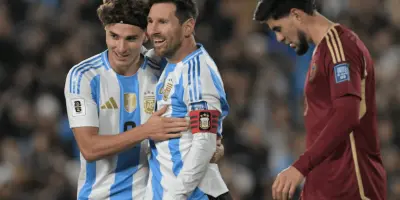 Messi se despide de su gente en Argentina