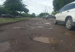 Lluvias evidencian mal estado de calles en Esperanza