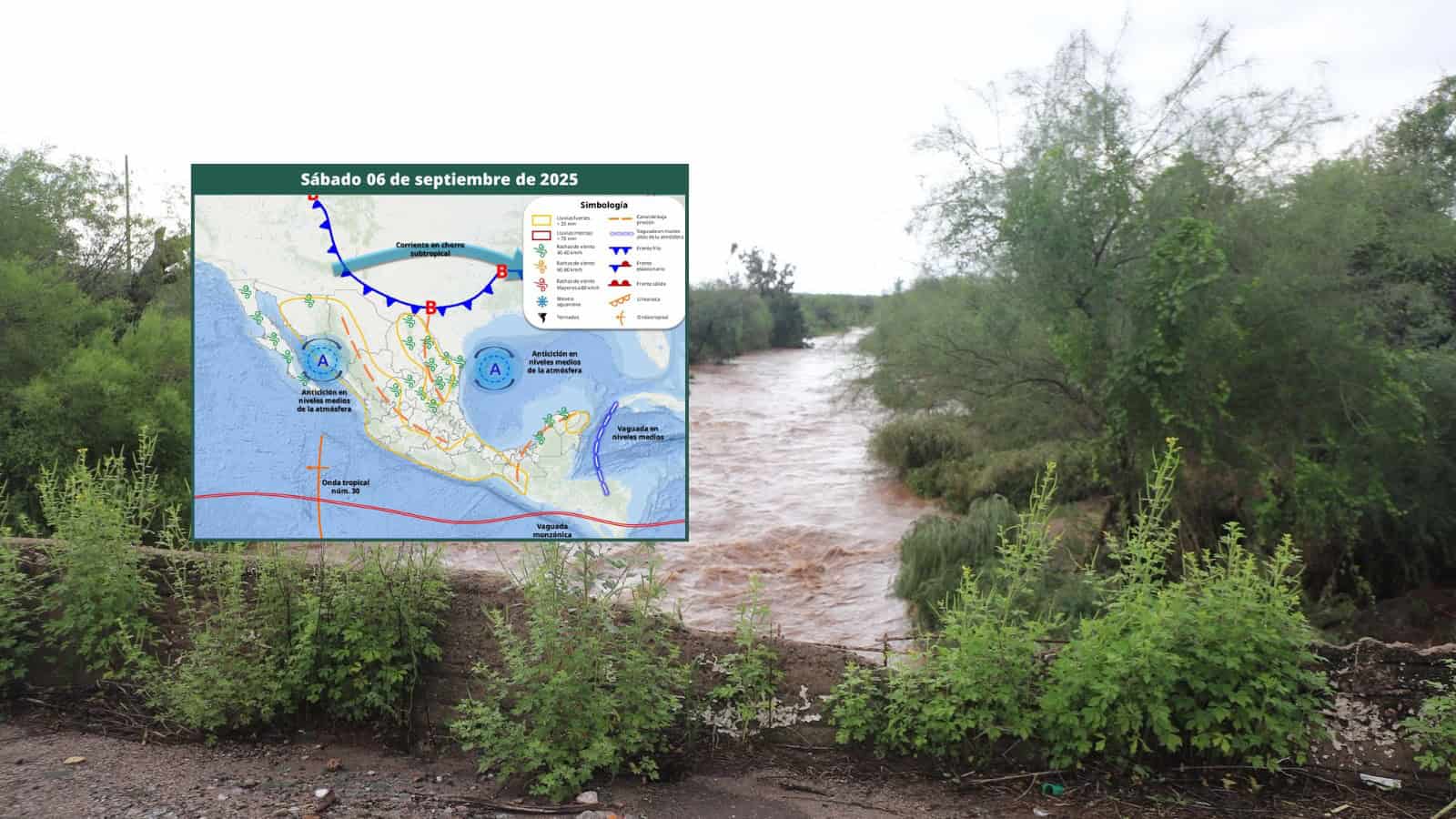 Clima en Sonora hoy 6 de septiembre: Continuarán las lluvias este sábado