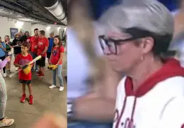 VIDEO| Ella es Karen de los Phillies, la mujer que le robó la pelota del jonrón de Barder a un niño