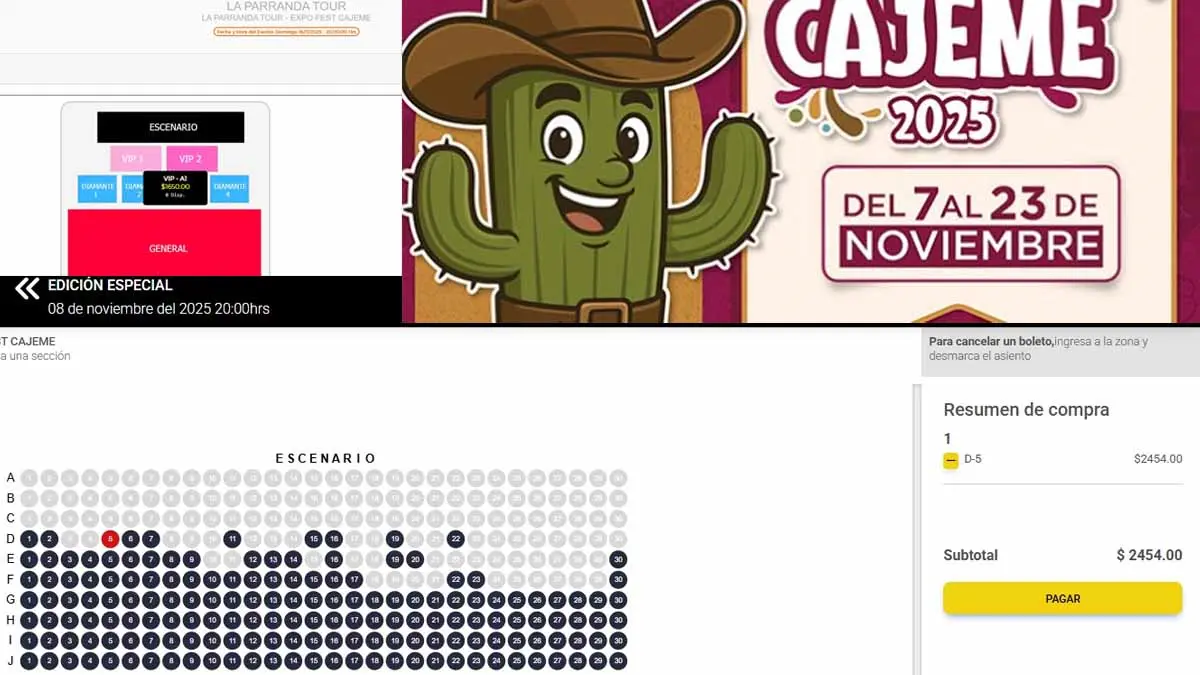 ExpoFest Cajeme 2025: Estos son los precios para los conciertos del evento