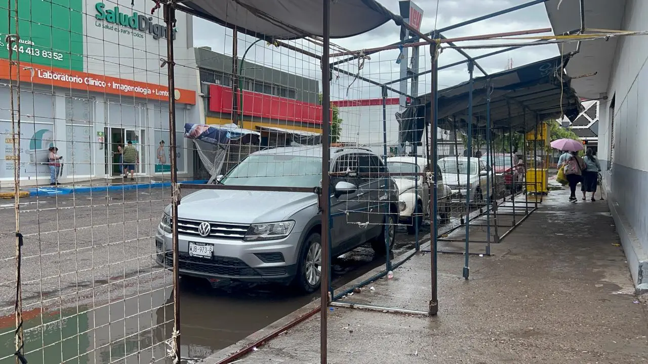Afecta mal tiempo a ambulantes