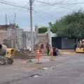 Se generan socavones por recientes lluvias en Cajeme