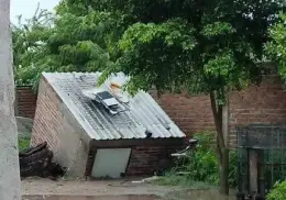 Lluvias terminan con saldo rojo en Santa María del Buaraje en Navojoa