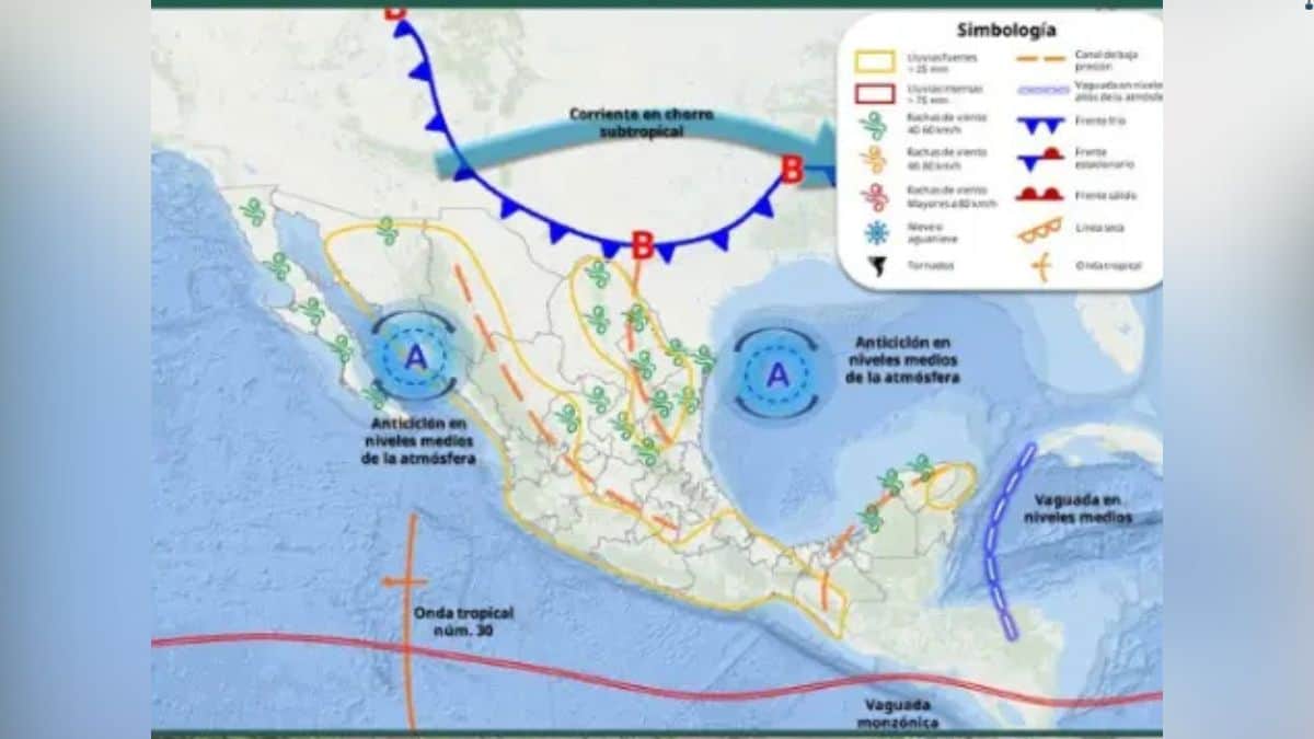 Clima en Sonora hoy 7 de septiembre: se reportan posibles fuertes rachas de viento