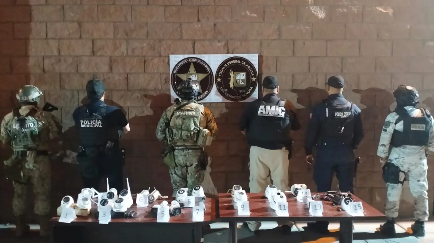 Decomisan 23 cámaras ilegales en San Luis Río Colorado