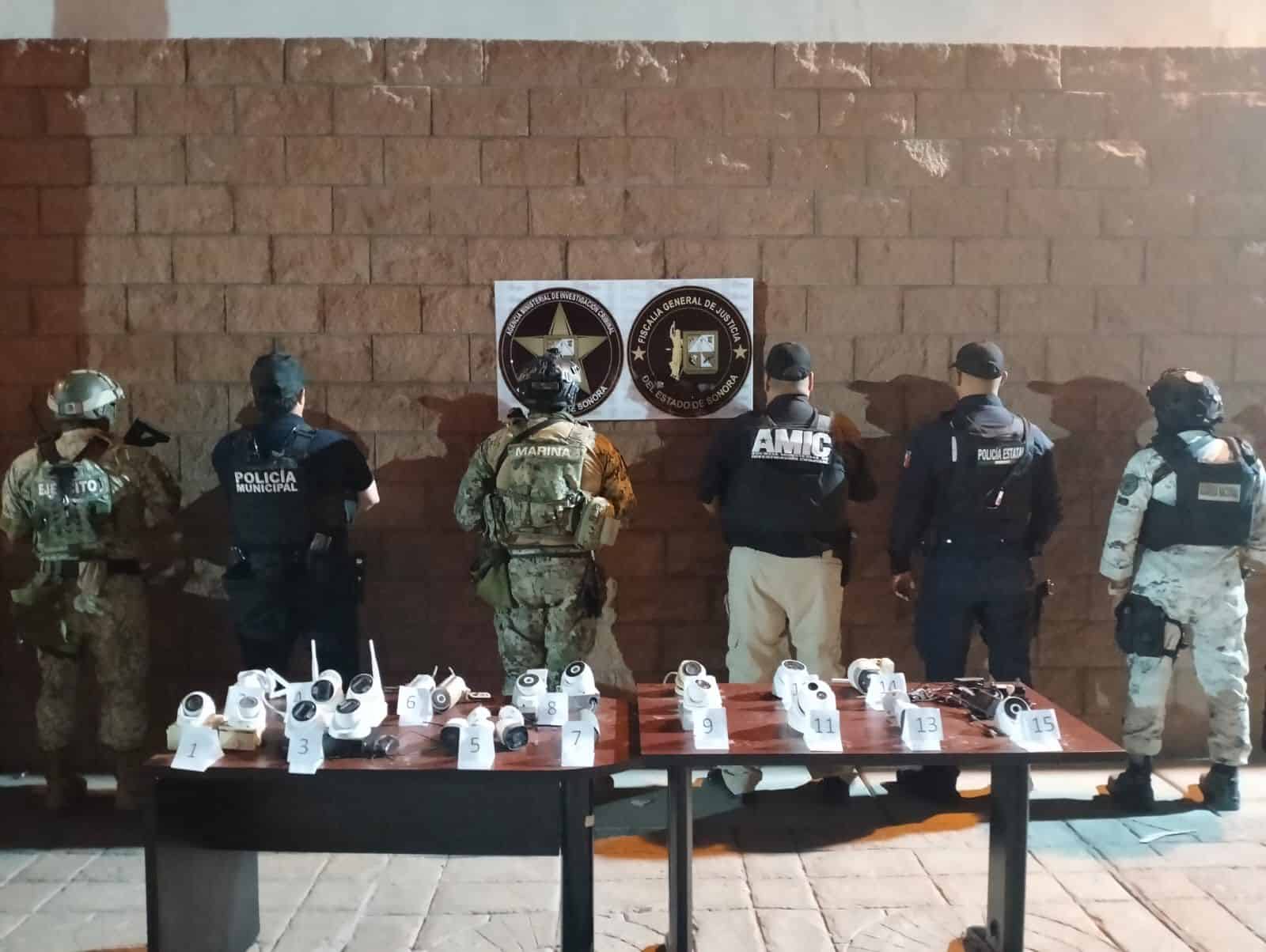 Decomisan 23 cámaras ilegales en San Luis Río Colorado