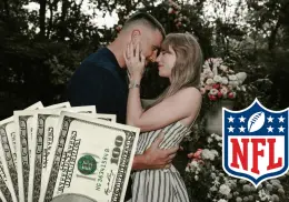 Taylor Swift y Travis Kelce generan impacto millonario en la NFL tras anunciar su compromiso