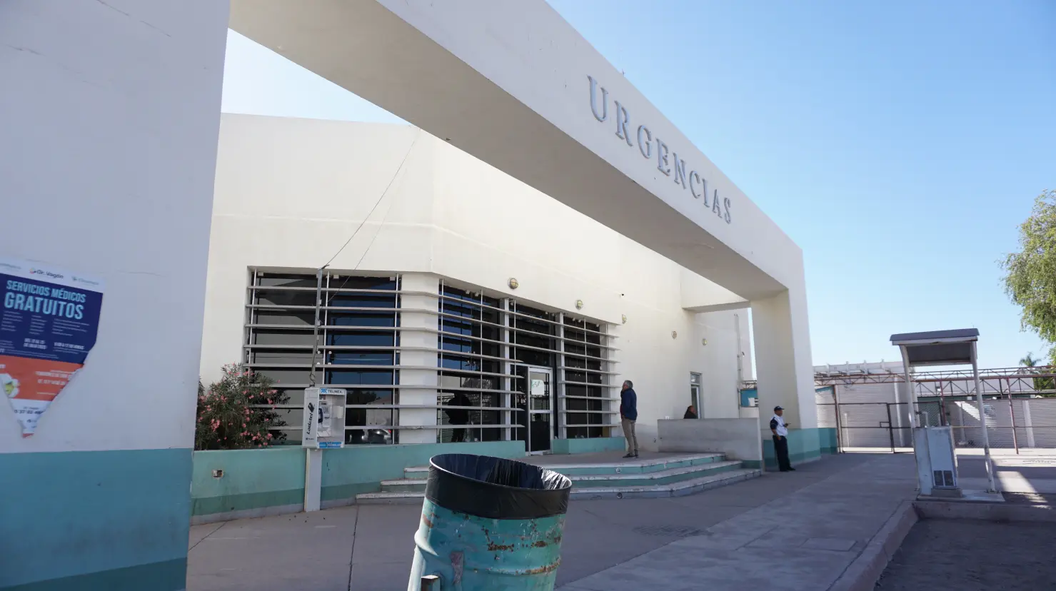 Activan "código rosa" en Hospital IMSS Bienestar de Ciudad Obregón