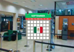 Estos son los días de septiembre cuando cerrarán los bancos en México este 2025