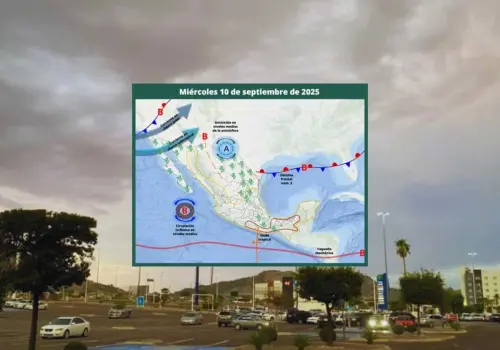 Clima en Hermosillo hoy 10 de septiembre; se prevé lluvia para la tarde de este miércoles