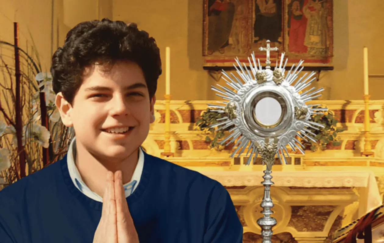 Carlo Acutis fue canonizado el domingo por el Papa León XIV.